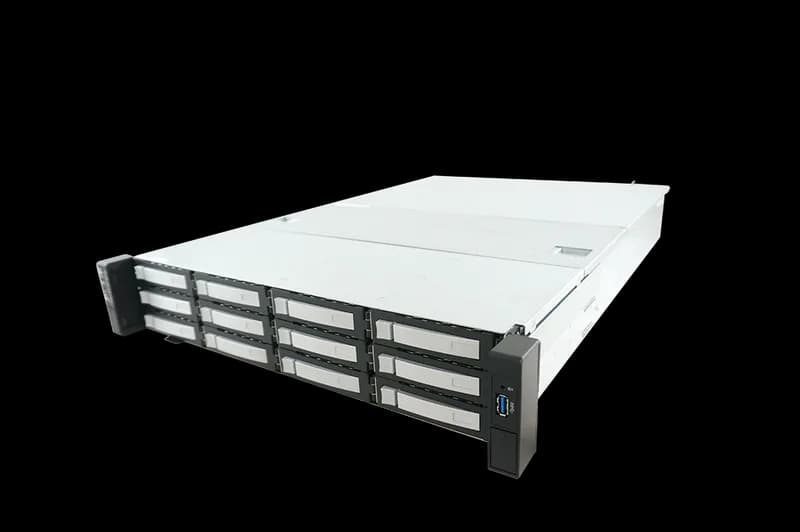 OSS212L-D5 2U 12 BAYS 3.5" HDD 12G SAS DUAL XEON SP LOW PROFILE SLOTS 800W HRP