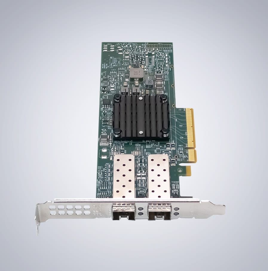 2-CH 25G/10G/1G RDMA SFP28 Optical Ethernet Card